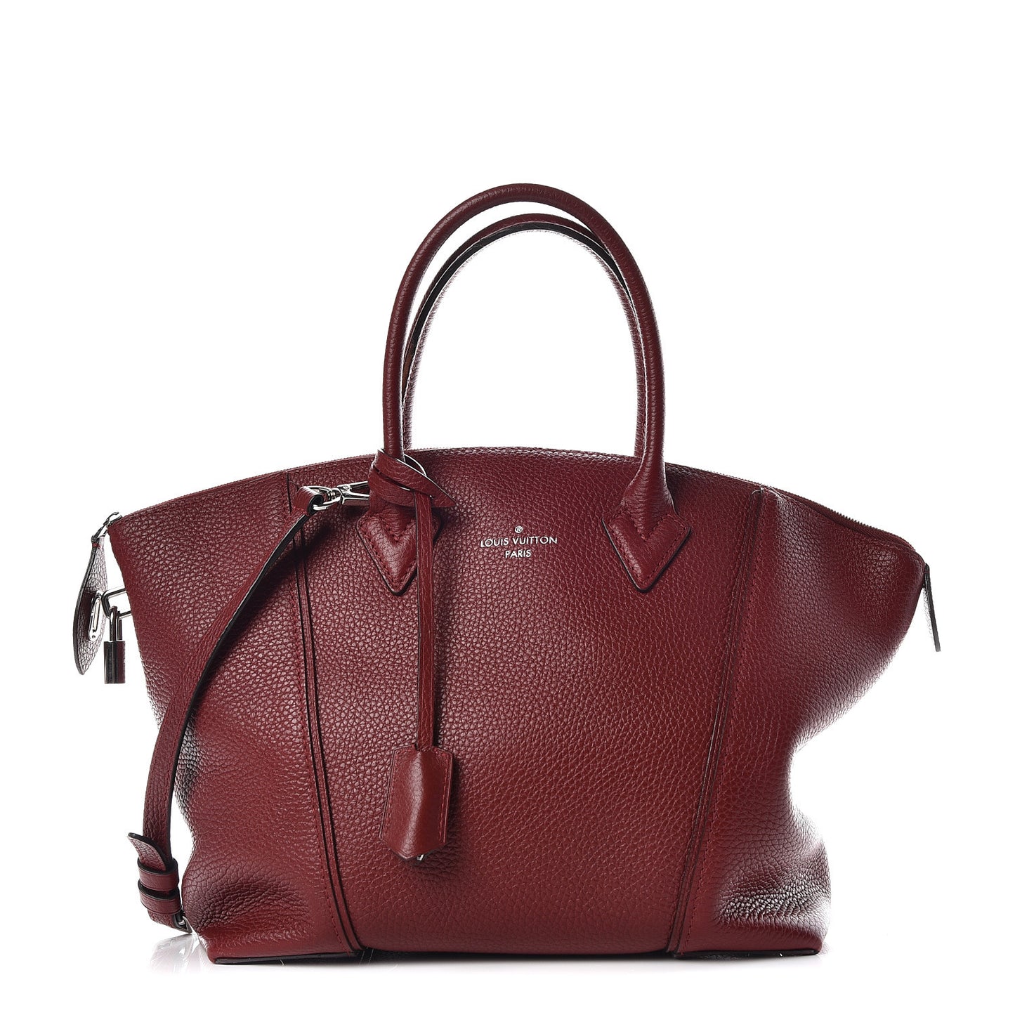 Cuir Taurillon Soft Lockit PM Griotte