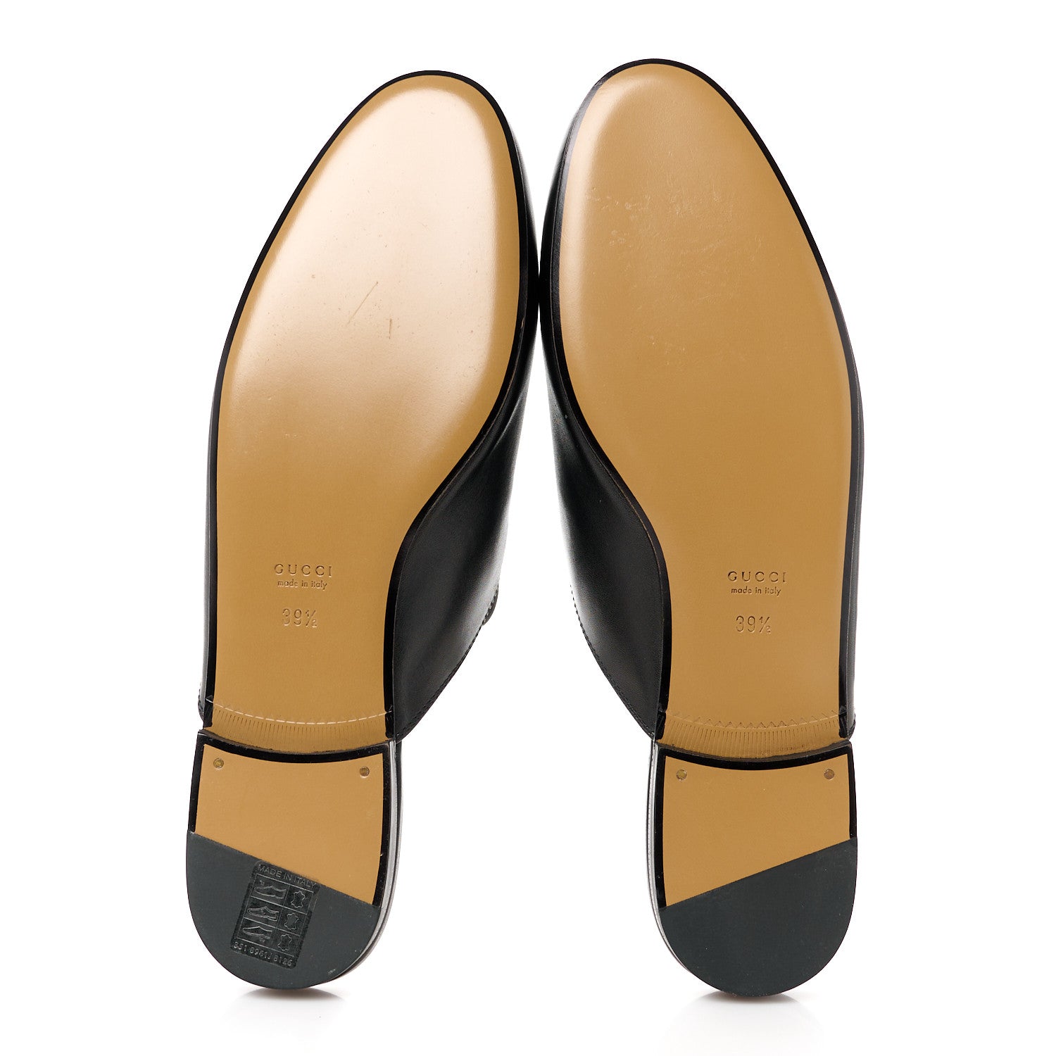 Gucci Calfskin Womens Princetown Slippers 39.5 Black 5 of 8