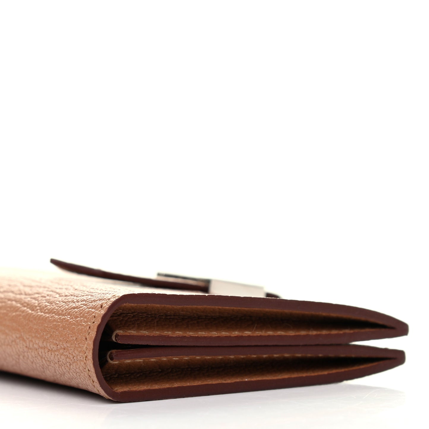 Chevre Mysore Bearn Card Holder Wallet Quebracho