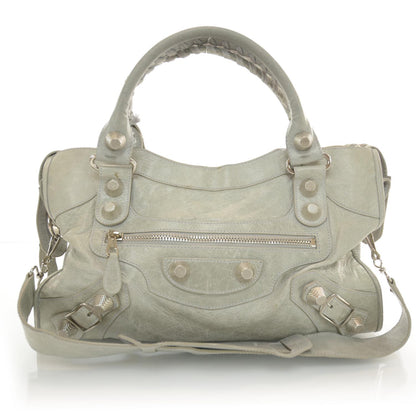 Balenciaga Agneau Giant 21 Silver Hardware CIty Argent 1 of 10
