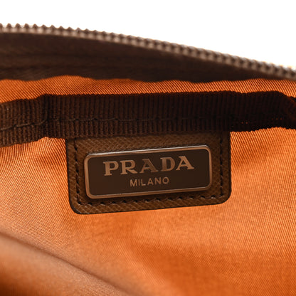 Prada Nylon Vela Cosmetic Pouch Corinto 6 of 6