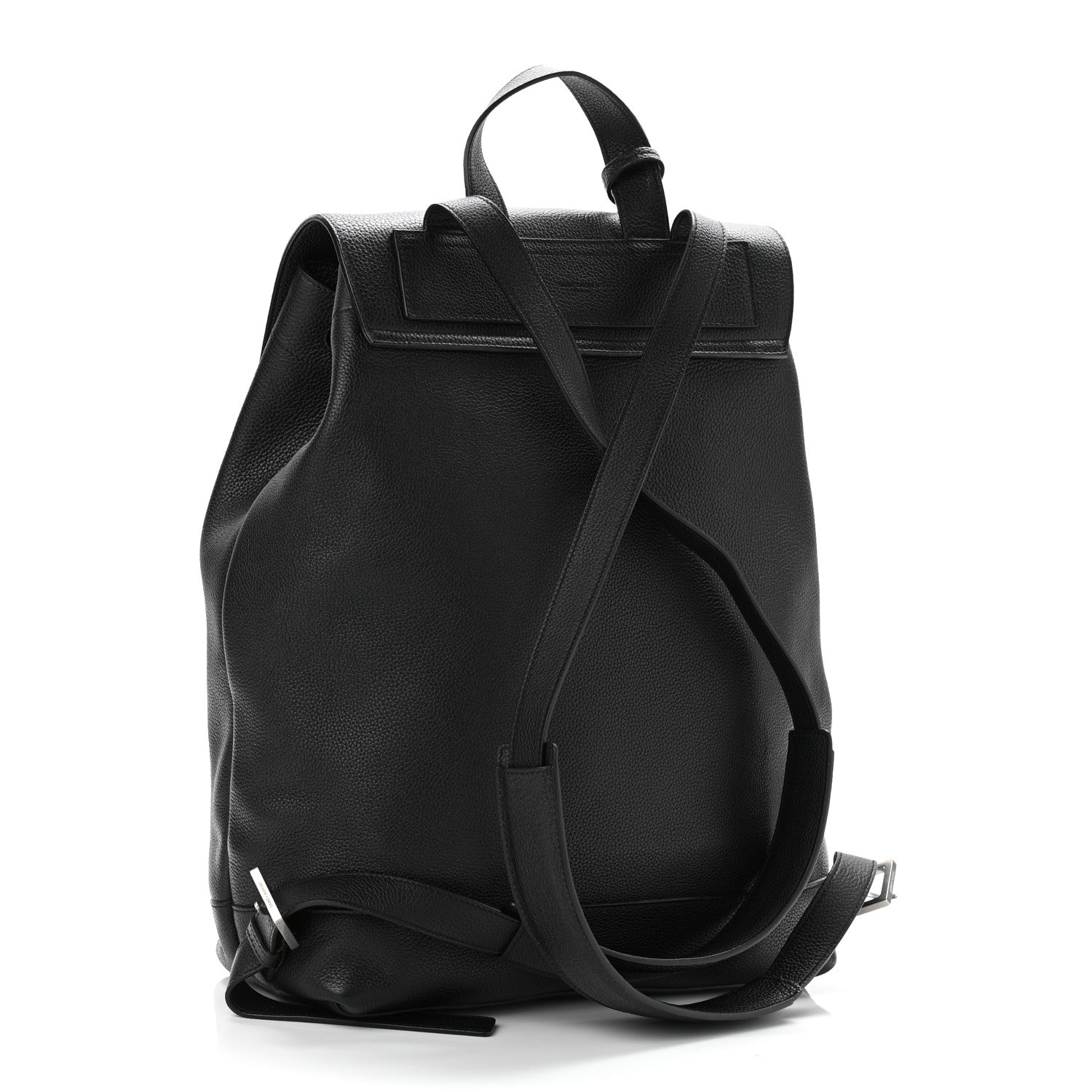 Saint Laurent Grained Calfskin Sac De Jour Backpack Black 3 of 10