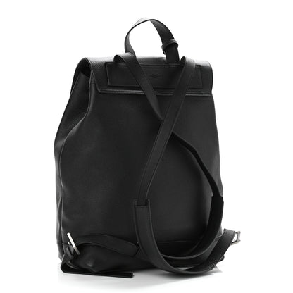 Saint Laurent Grained Calfskin Sac De Jour Backpack Black 3 of 10