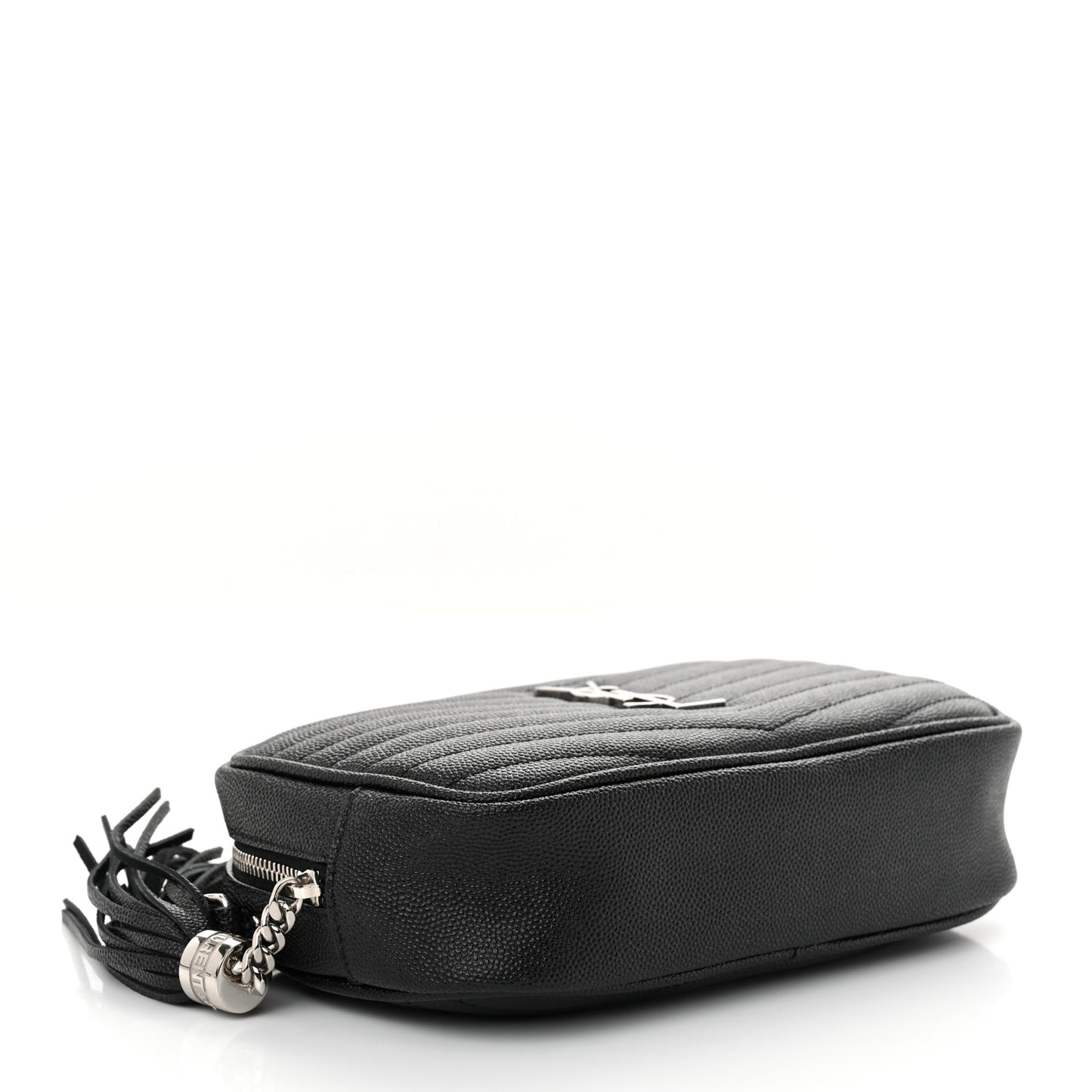 Grain De Poudre Matelasse Monogram Mini Lou Camera Bag Black