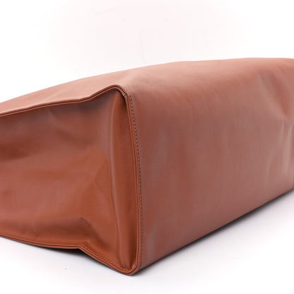 Telfar Vegan Leather Large Shopping Bag Tan 9 of 14