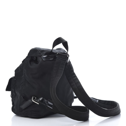 Prada Nylon Vela Small Backpack Black 2 of 13