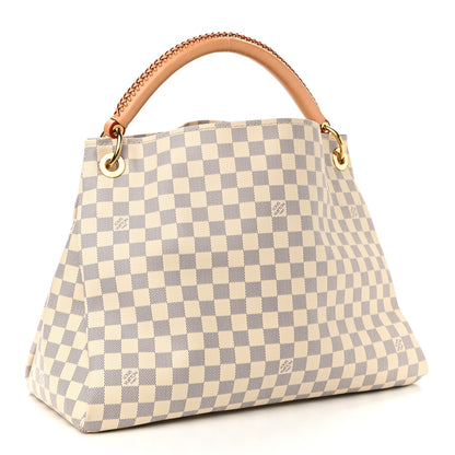 Louis Vuitton Damier Azur Artsy MM 3 of 9
