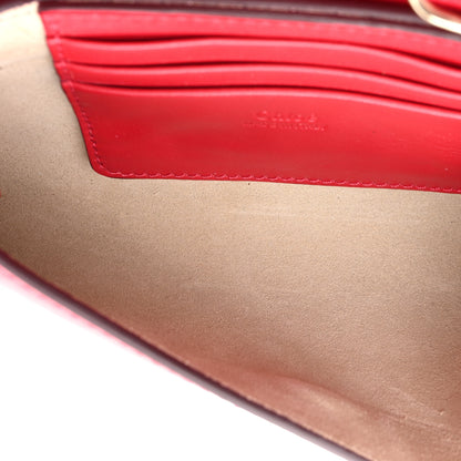 Chloe Suede Calfskin Mini Faye Shoulder Bag Tulip Red 5 of 9