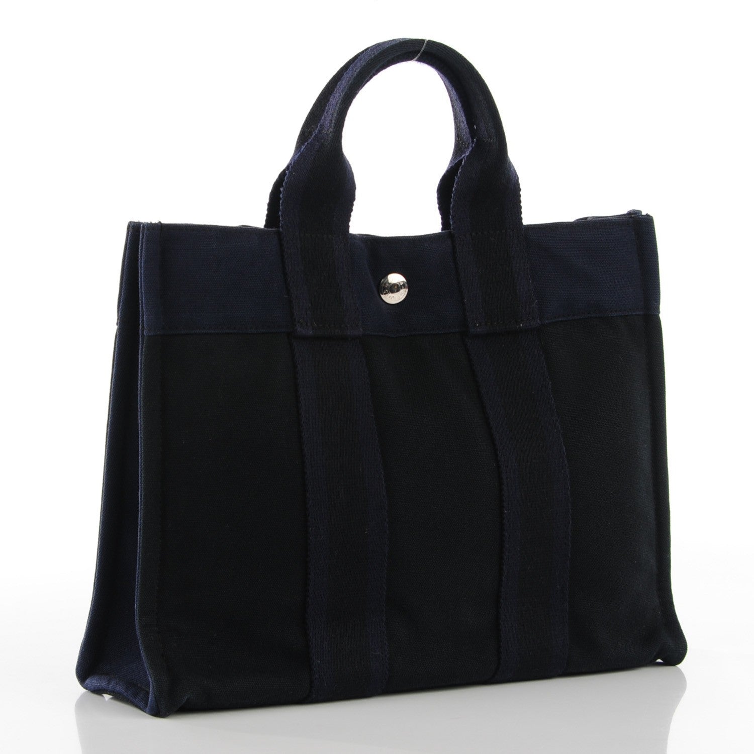 Hermes Canvas Fourre Tout PM Black 3 of 13