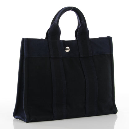 Hermes Canvas Fourre Tout PM Black 3 of 13
