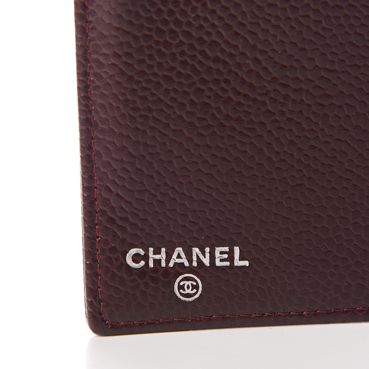 Caviar Timeless CC French Wallet Dark Bordeaux