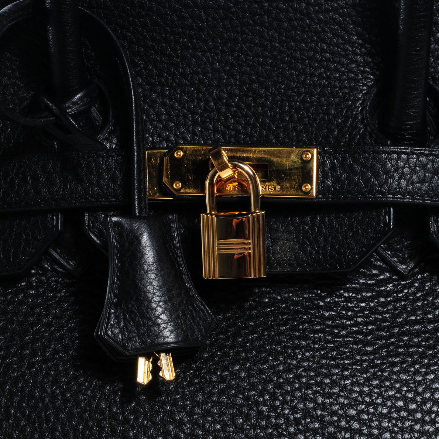 Taurillon Clemence Birkin 35 Black