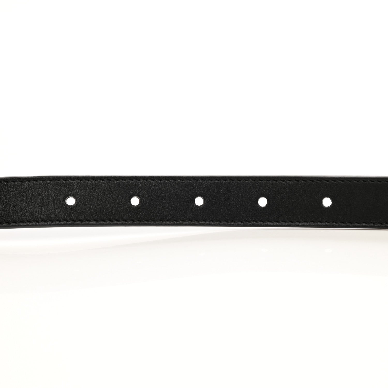 Gucci Calfskin Double G 20mm Belt 70 28 Black 4 of 5