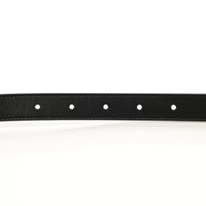 Gucci Calfskin Double G 20mm Belt 70 28 Black 4 of 5