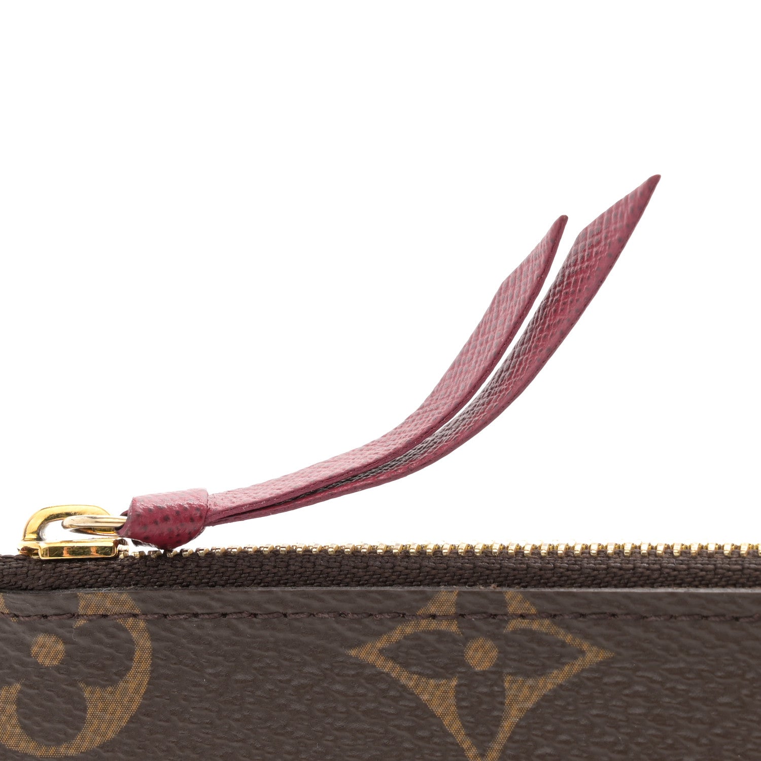 Louis Vuitton Monogram Pochette Felicie Chain Wallet Fuchsia 12 of 12