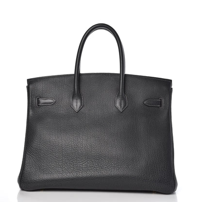 Hermes Buffle Skipper Birkin 35 Graphite 4 of 32