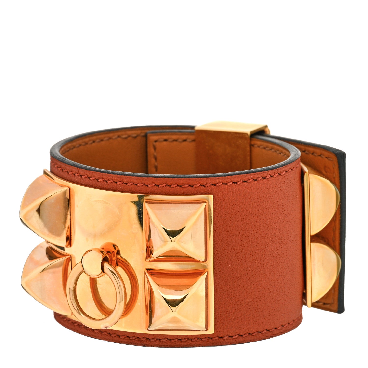 Hermes Collier de Chien CDC Bracelet S Cuivre 1 of 4
