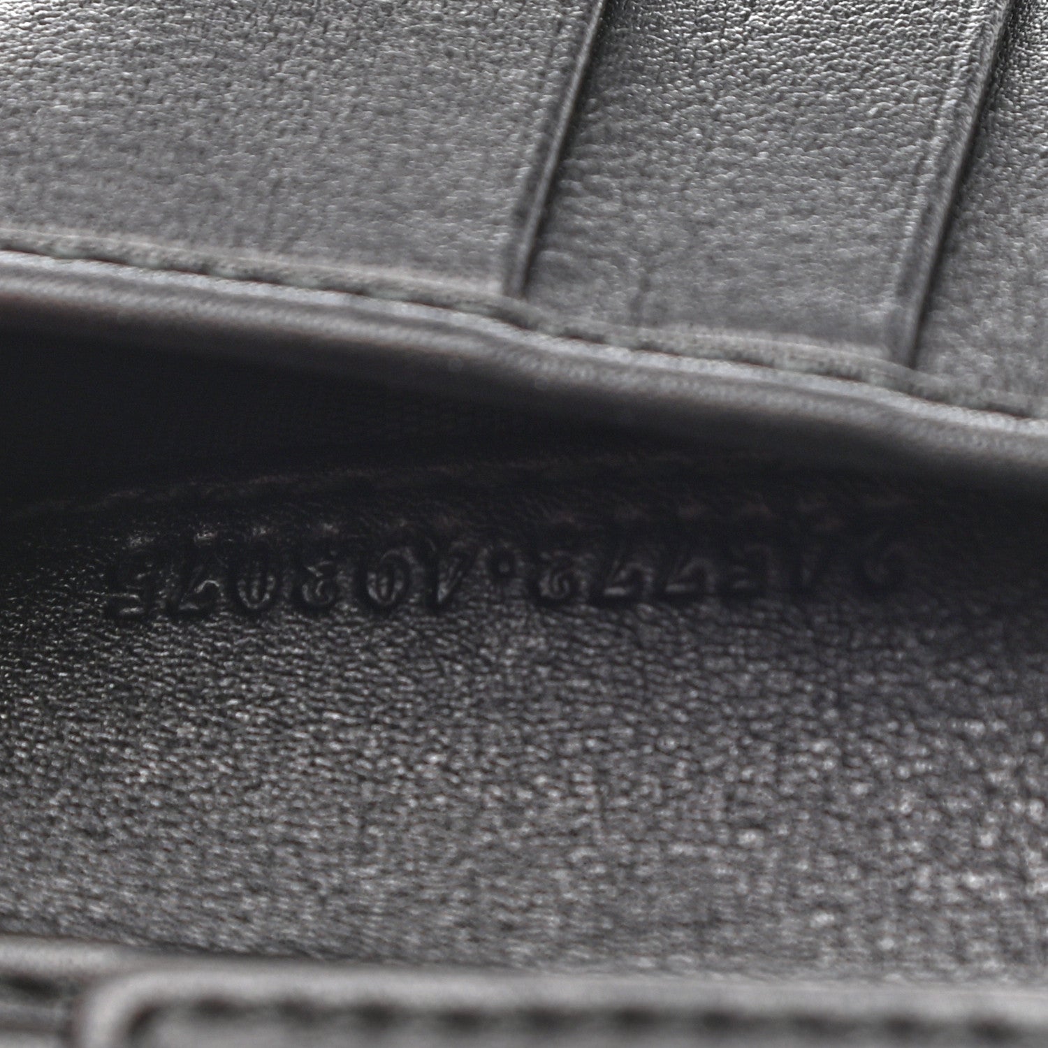 Gucci Guccissima Horsebit Bi-Fold Wallet Black 7 of 8