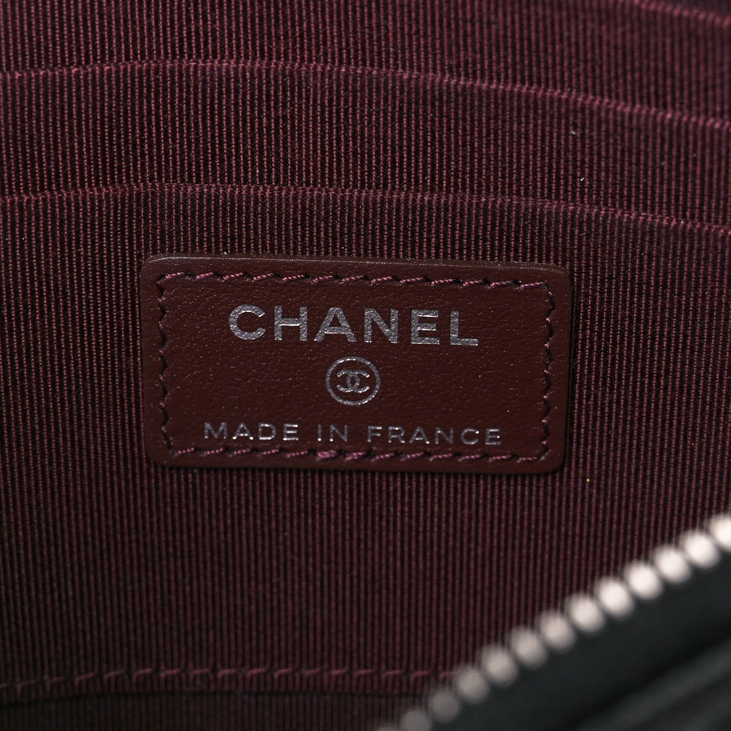 Chanel Caviar Quilted Classic iPhone Pouch Black 6 of 11