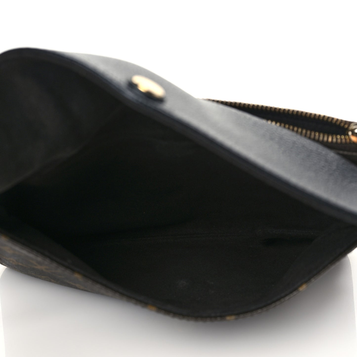 Monogram Twice Pochette Black