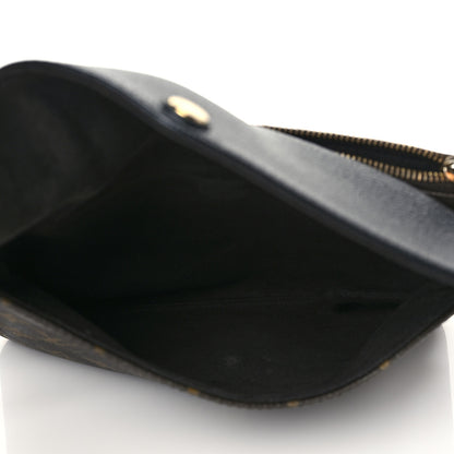 Louis Vuitton Monogram Twice Pochette Black 5 of 10