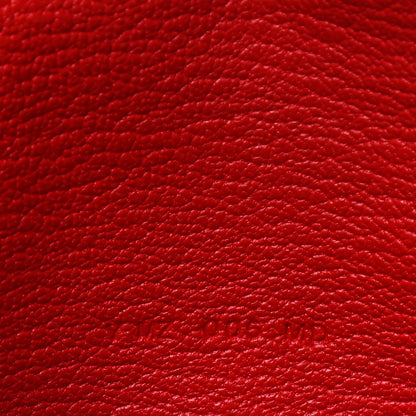 Hermes Chevre Mysore Kelly Pocket Compact Wallet Rouge de Coeur 6 of 12