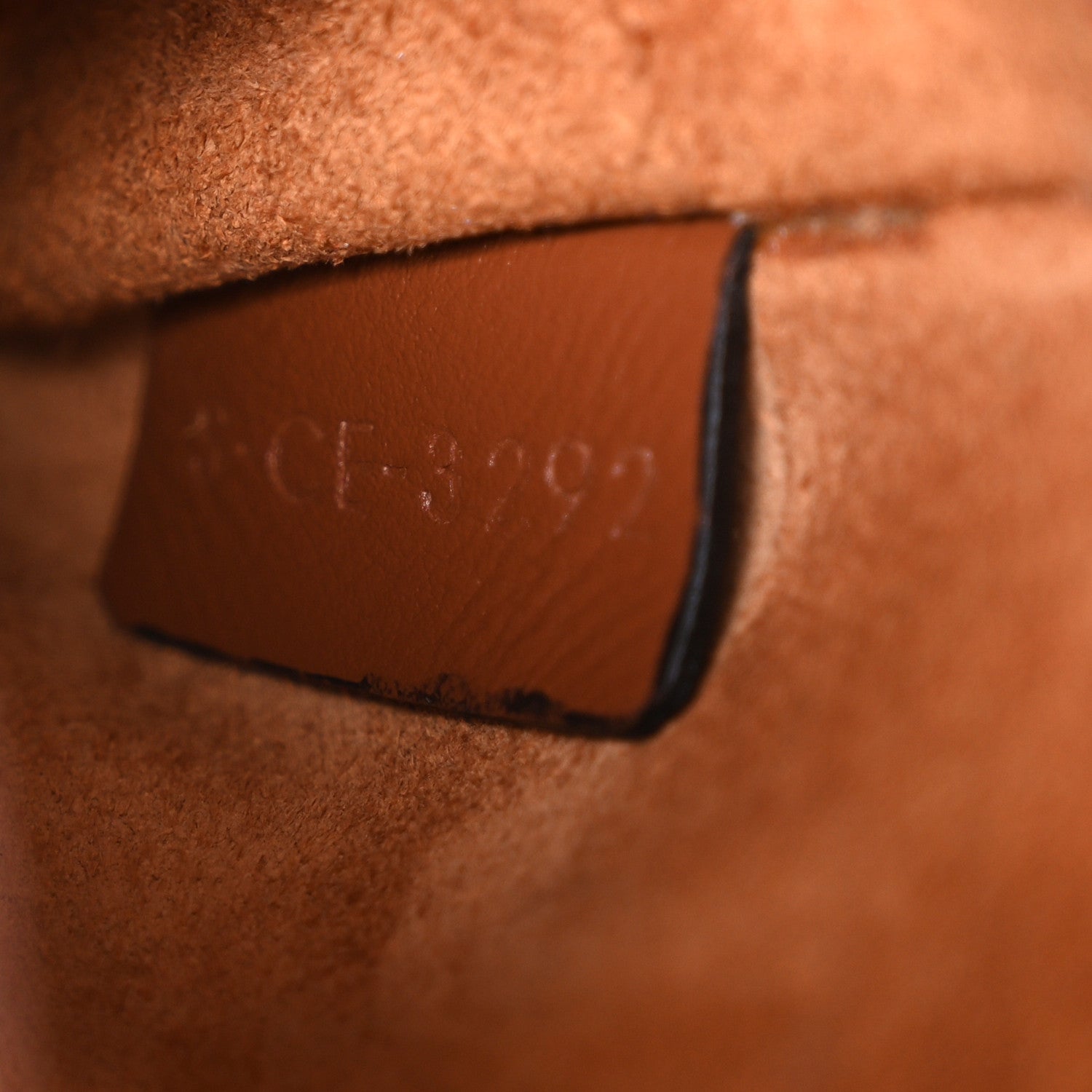 Celine Smooth Calfskin Cuir Triomphe Embroidered Folco Crossbody Bag Tan 7 of 10