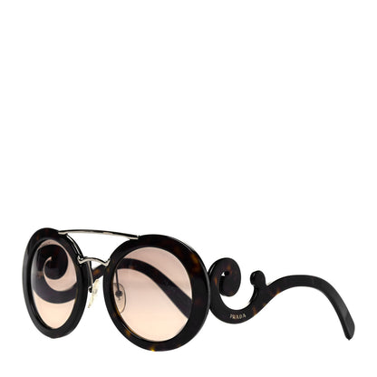 Prada Baroque Sunglasses SPR 13S Havana 1 of 8
