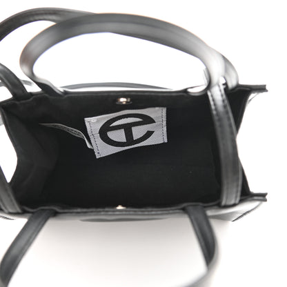 Telfar Vegan Leather Small Shopping Bag Black 5 of 9