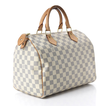 Louis Vuitton Damier Azur Speedy 30 3 of 10