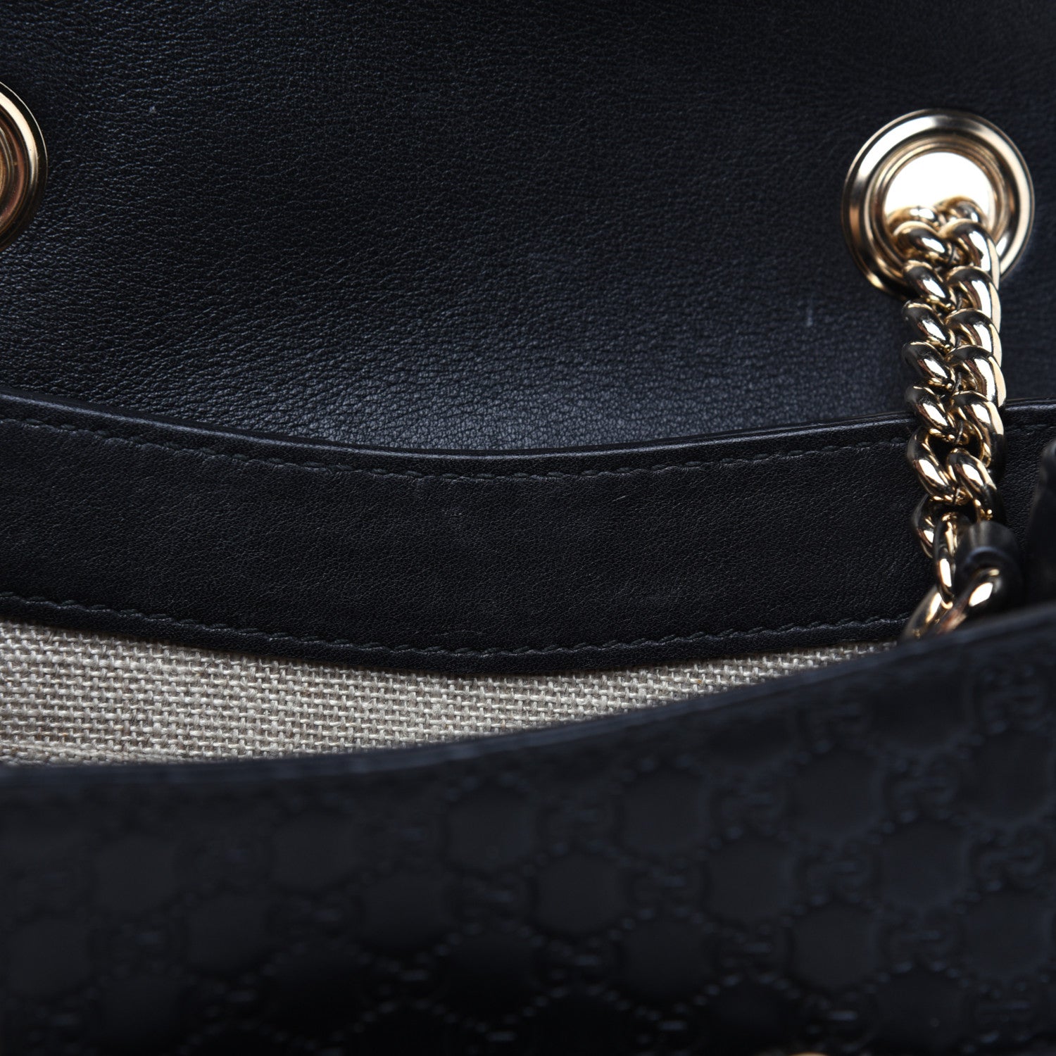 Gucci Microguccissima Mini Emily Shoulder Bag Black 11 of 14