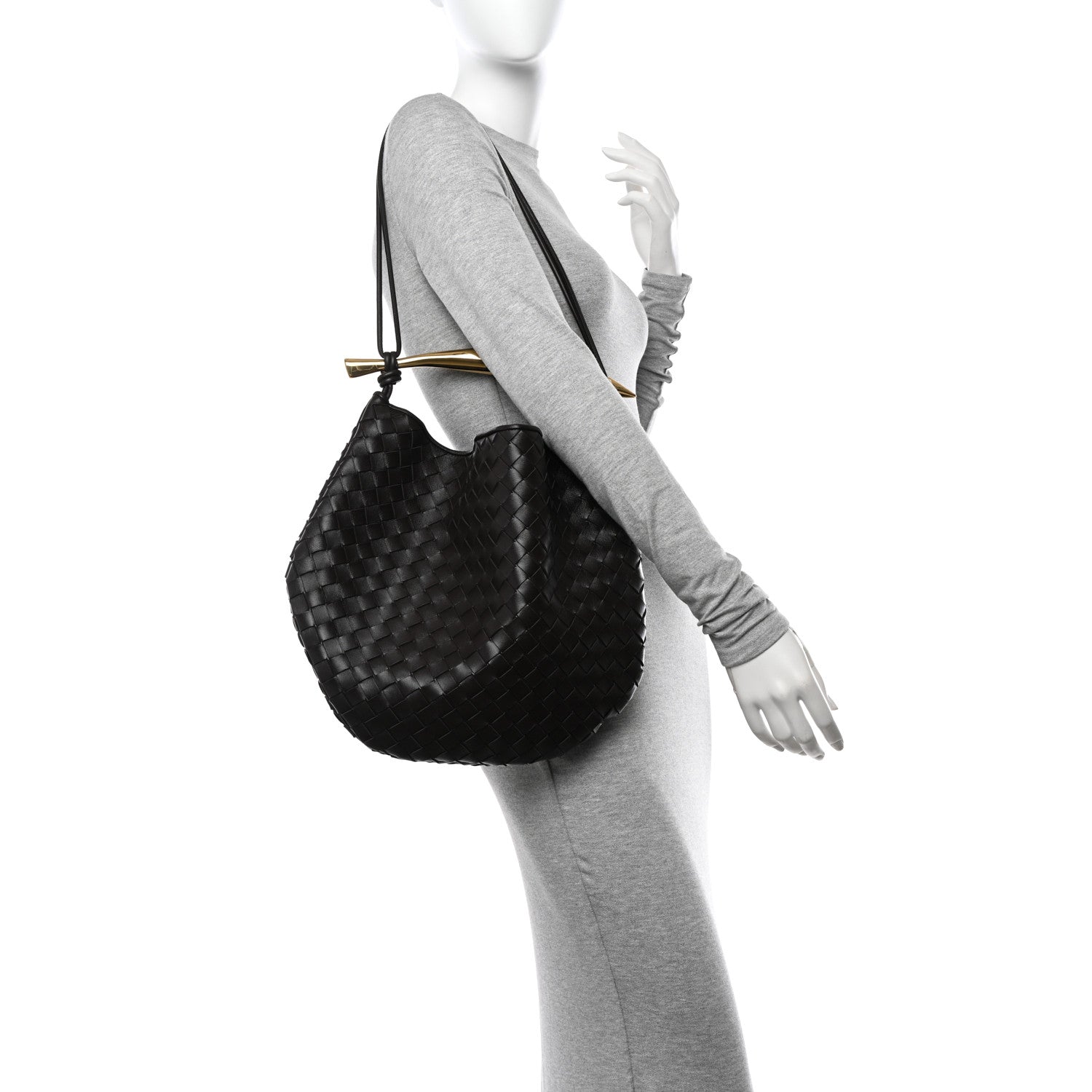Bottega Veneta Nappa Intrecciato Medium Sardine Bag Fondant 2 of 11