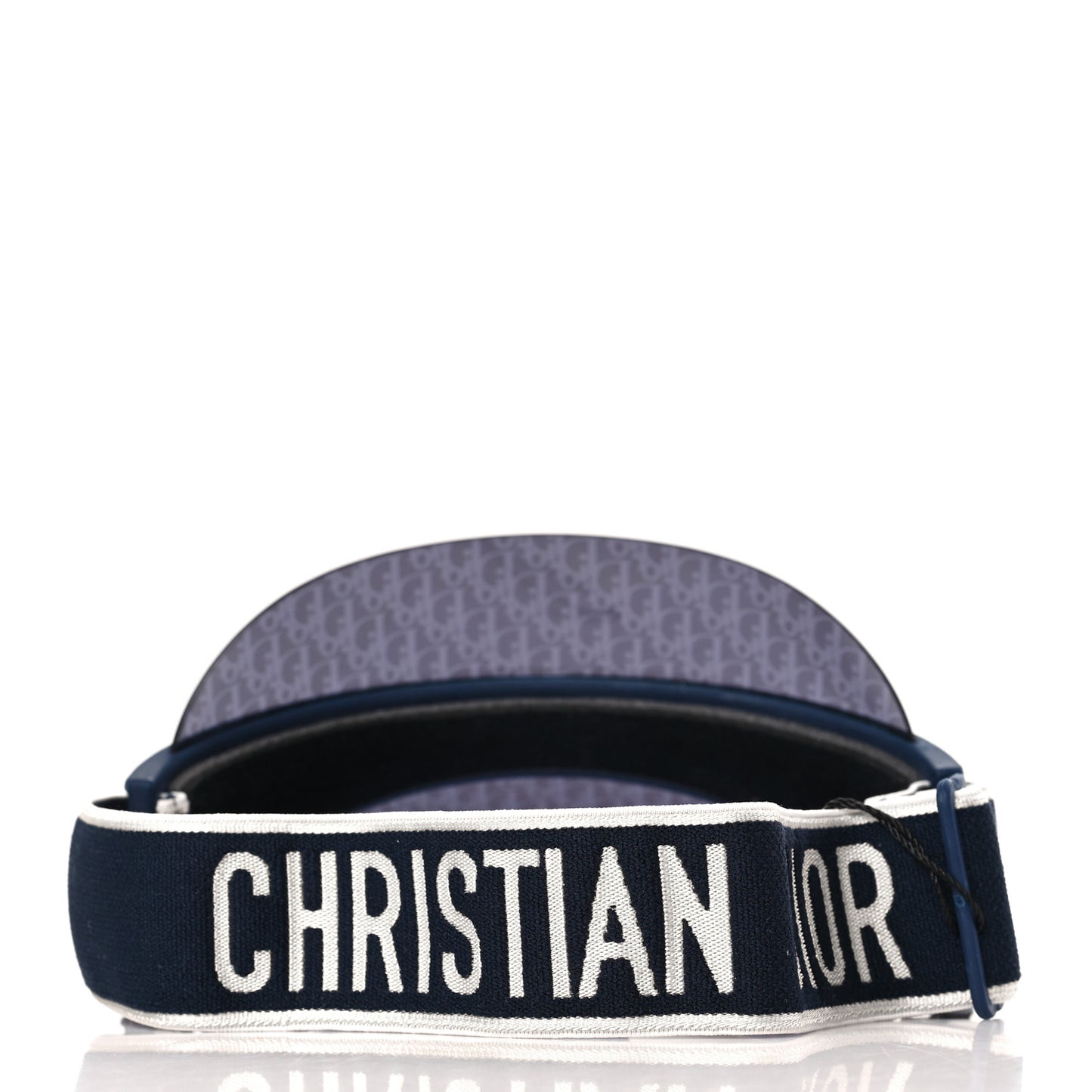 Oblique DiorClub V1U Sun Visor Blue