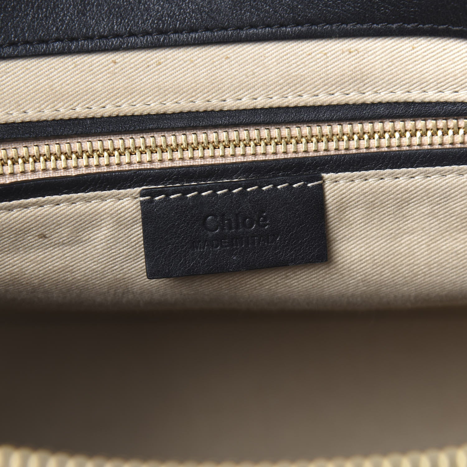 Chloe Calfskin Suede Medium Roy Bag Black 7 of 11