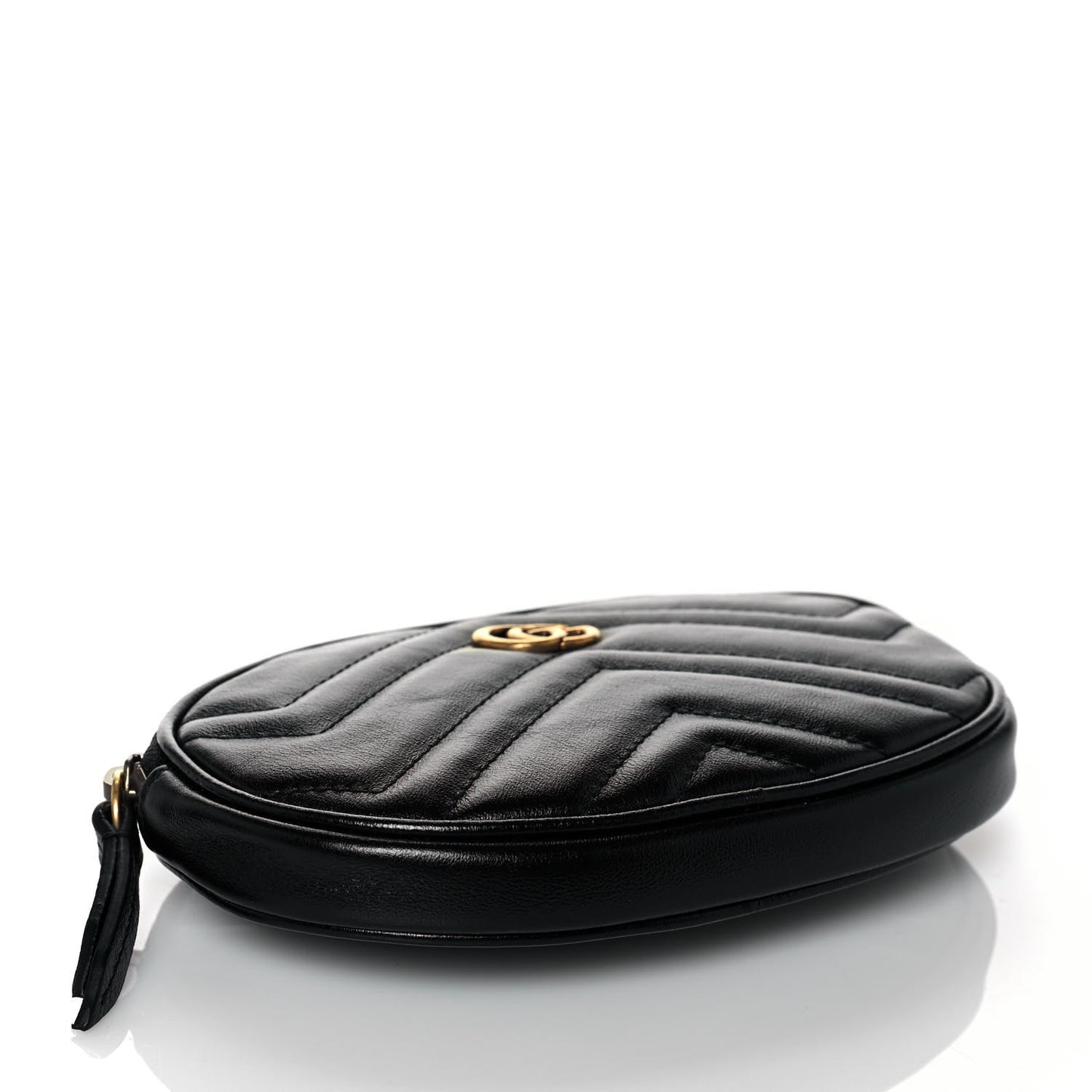 Calfskin Matelasse GG Marmont 2.0 Multi Belt Bag 85 34 Black