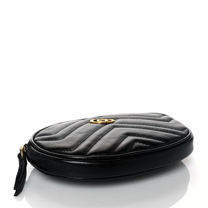 Gucci Calfskin Matelasse GG Marmont 2.0 Multi Belt Bag 85 34 Black 4 of 27