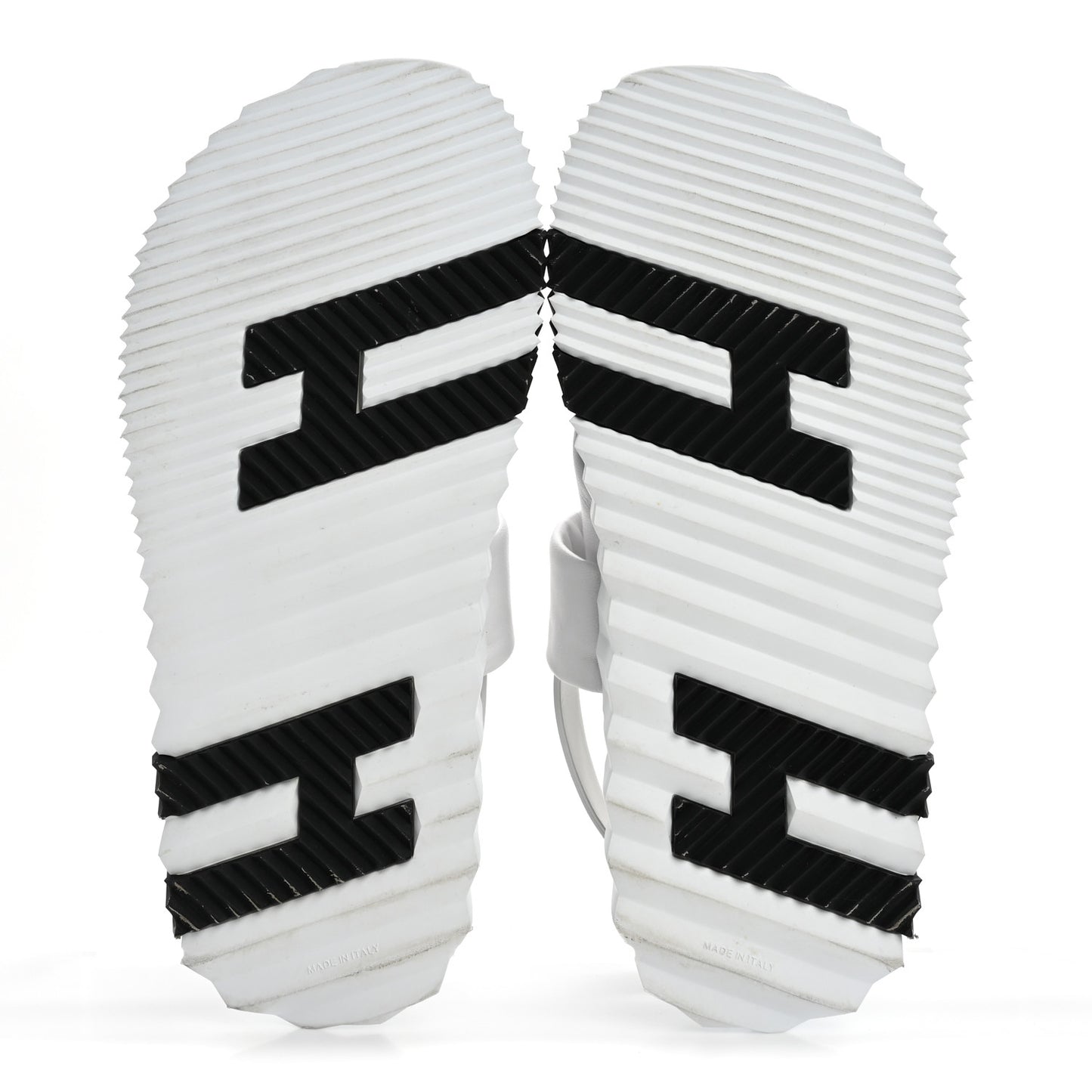 Calfskin Goatskin Electric Sandals 39 White
