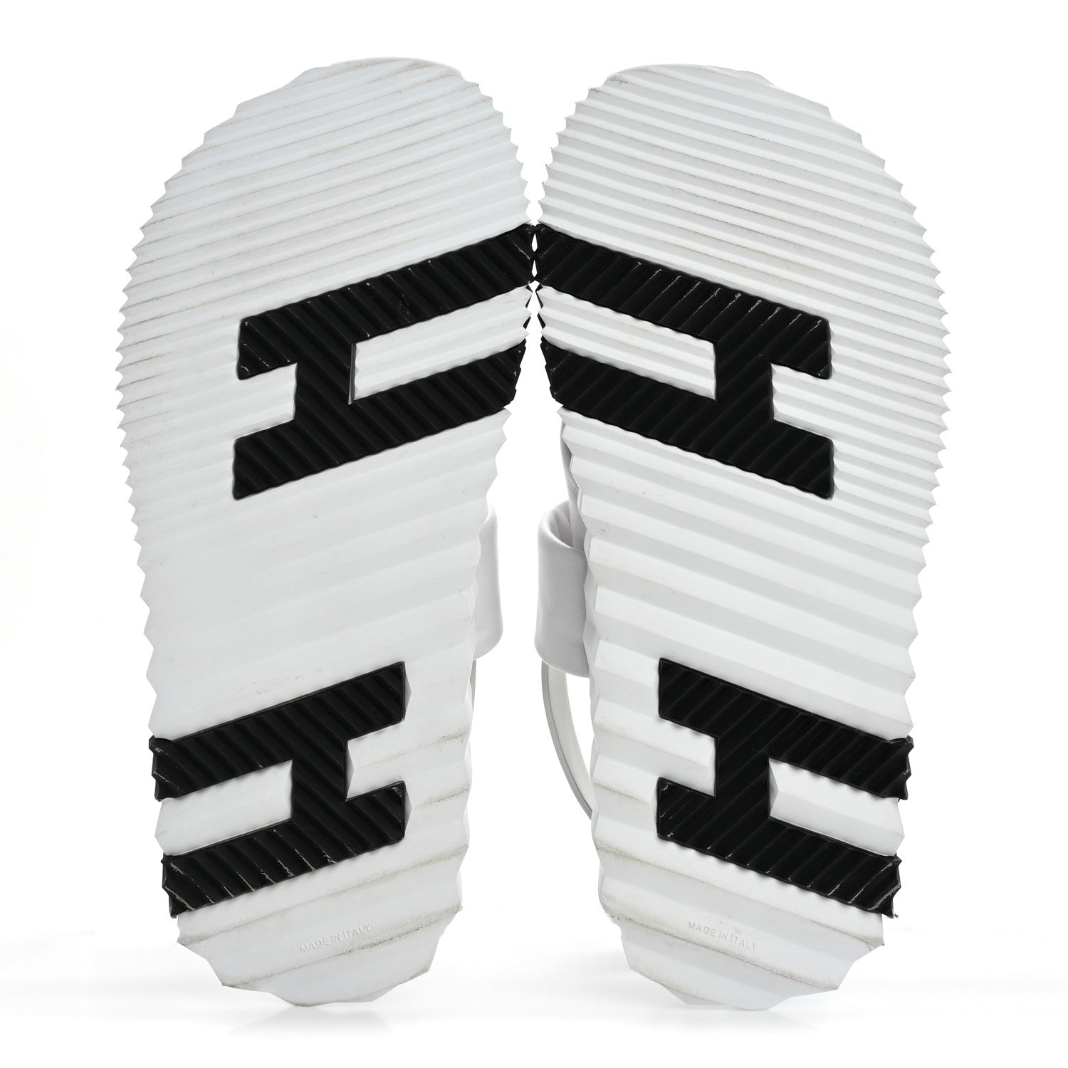 Hermes Calfskin Goatskin Electric Sandals 39 White 6 of 9