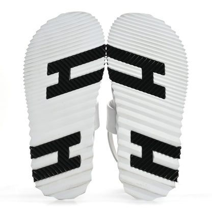 Hermes Calfskin Goatskin Electric Sandals 39 White 6 of 9