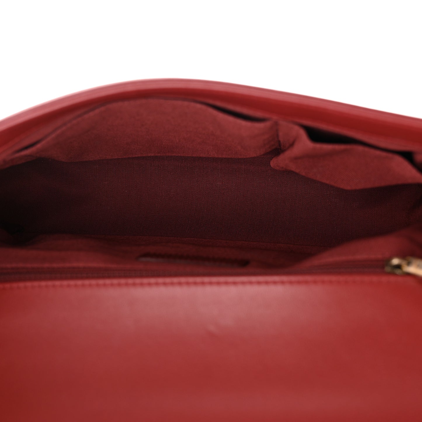 Lambskin Quilted New Medium Boy Flap Red