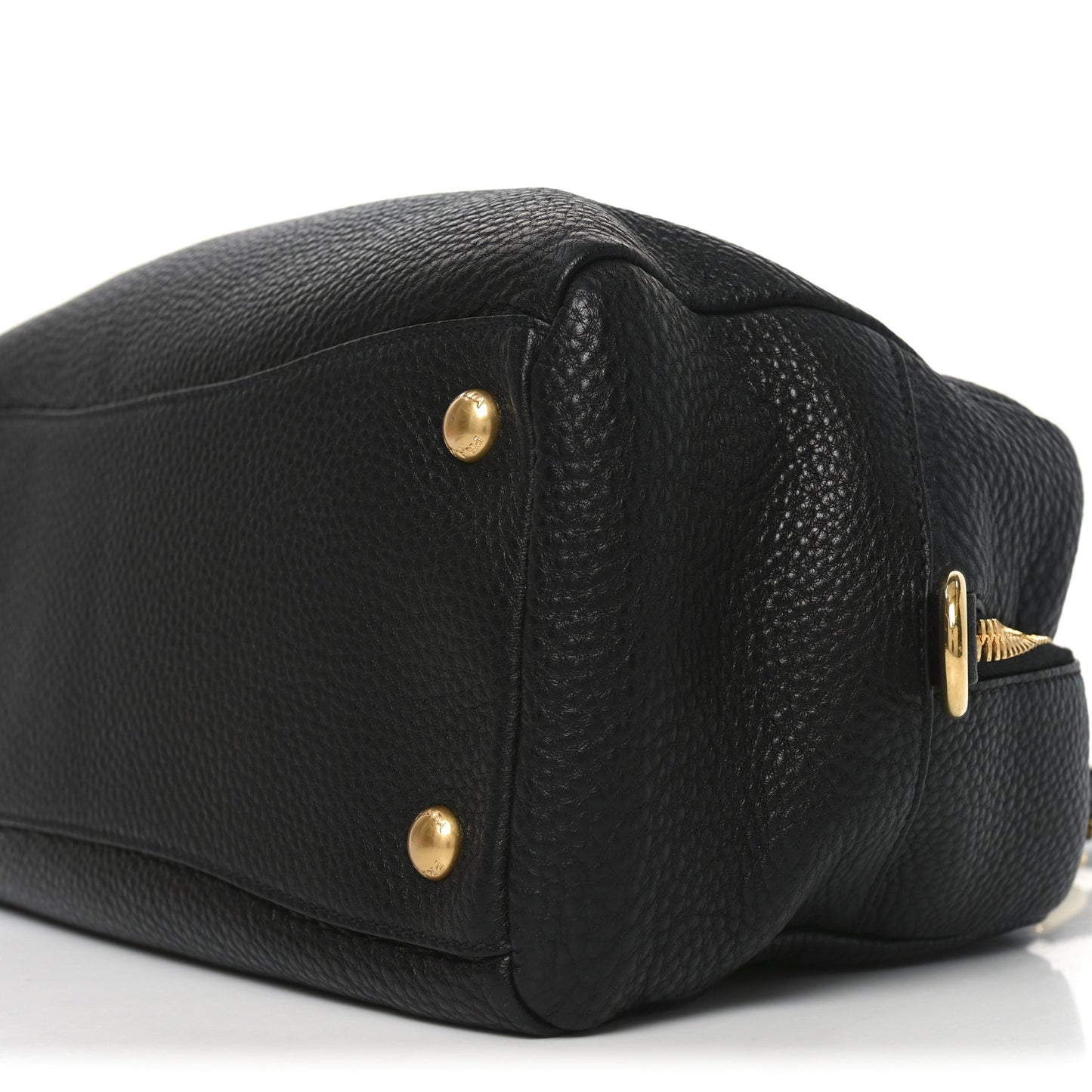 Vitello Daino Bauletto Black