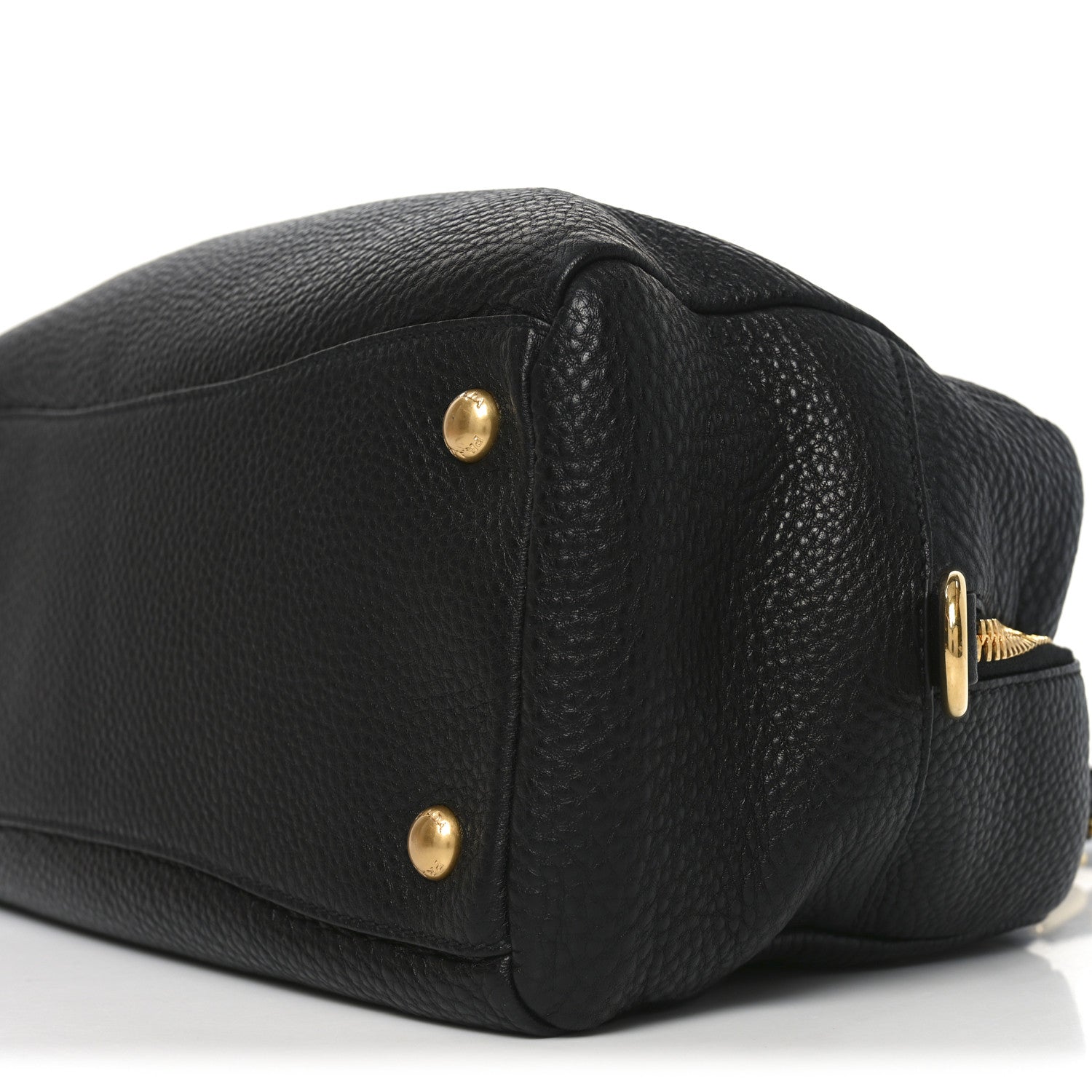 Prada Vitello Daino Bauletto Black 9 of 10