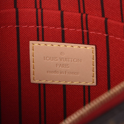 Louis Vuitton Monogram Neverfull MM GM Pochette Cherry 5 of 7