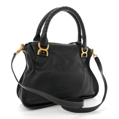 Chloe Calfskin Medium Marcie Satchel Black 3 of 11