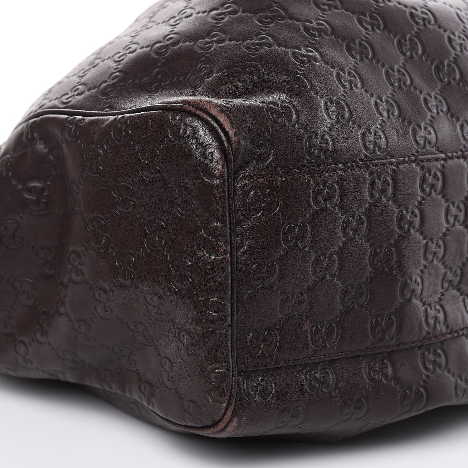 Gucci Guccissima Signature Large Sukey Tote Chocolate 8 of 18