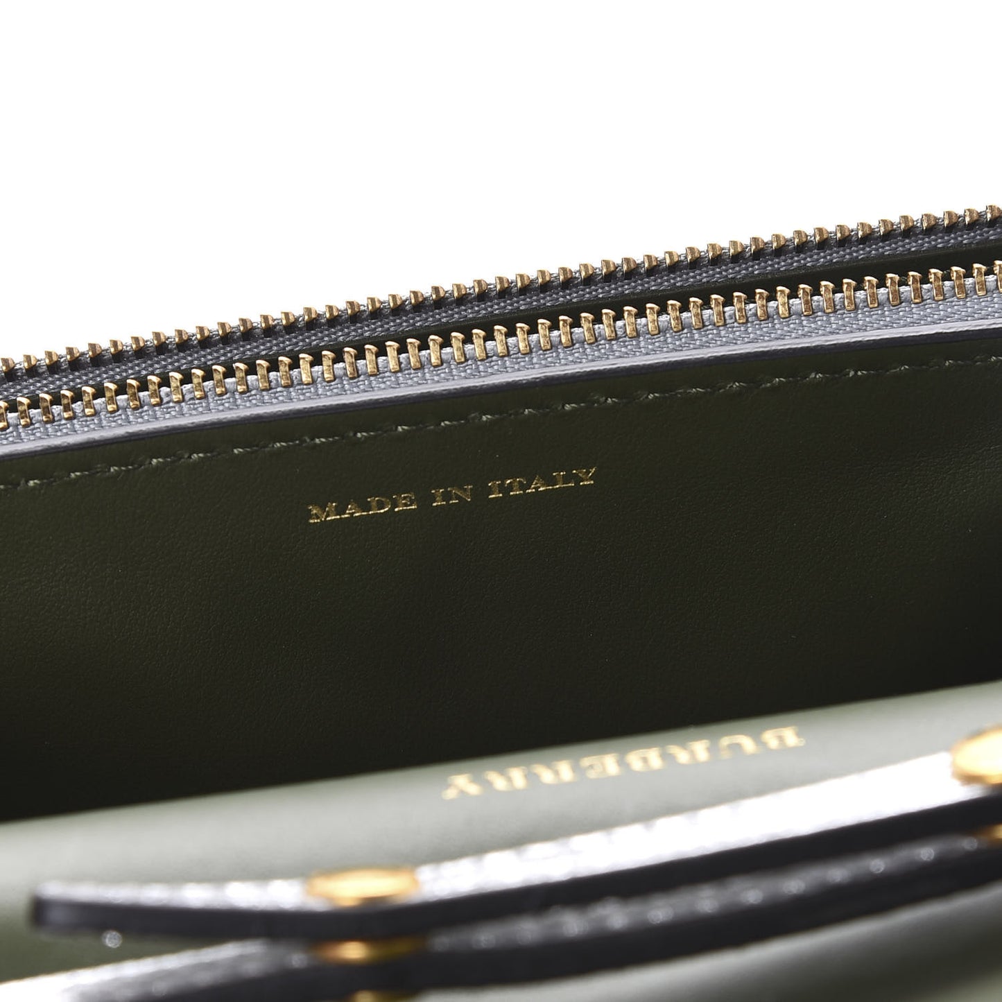 Metallic Hayes Goatskin D-Ring Mini Bag Silver