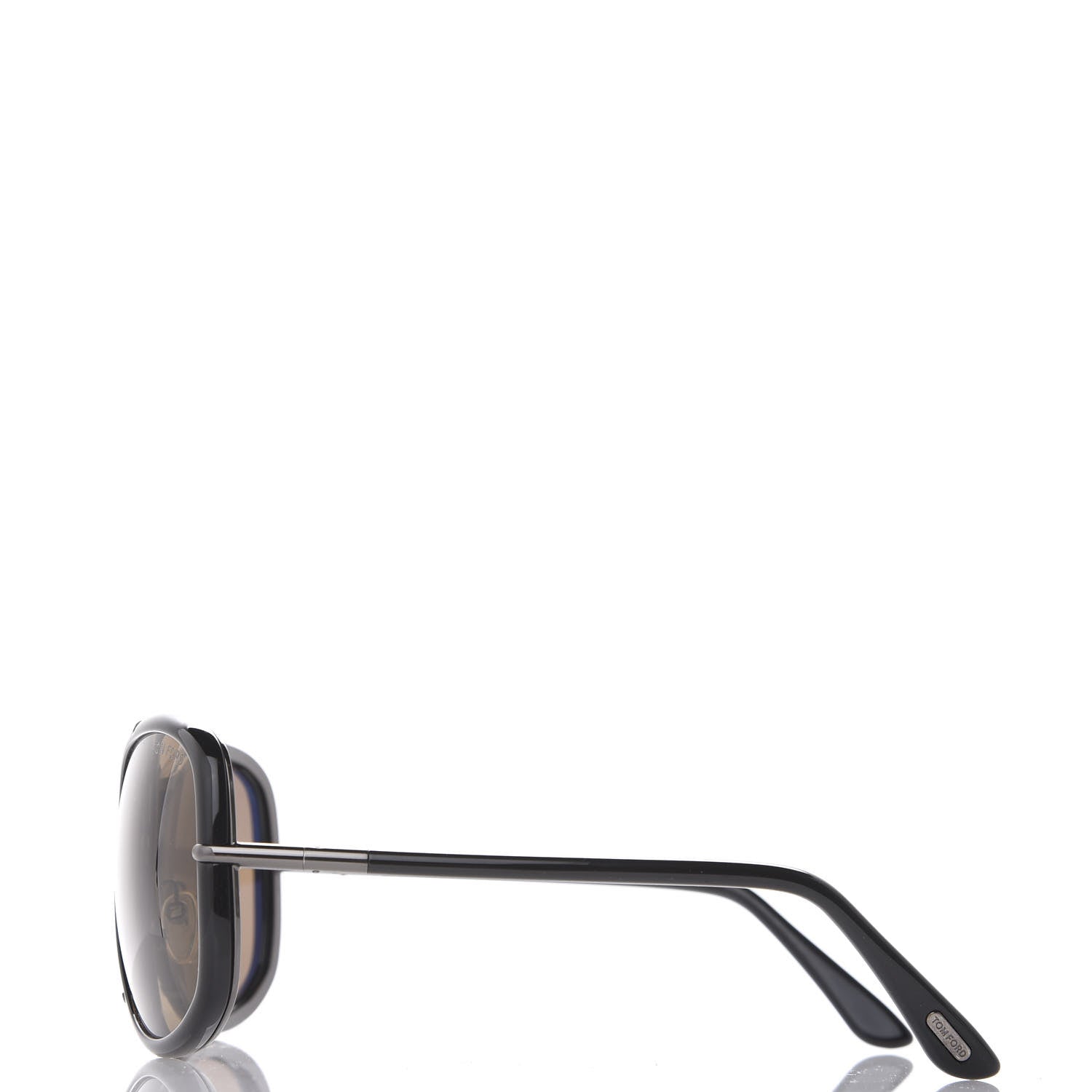 Tom Ford Elle Aviator Sunglasses TF135 Black 2 of 6