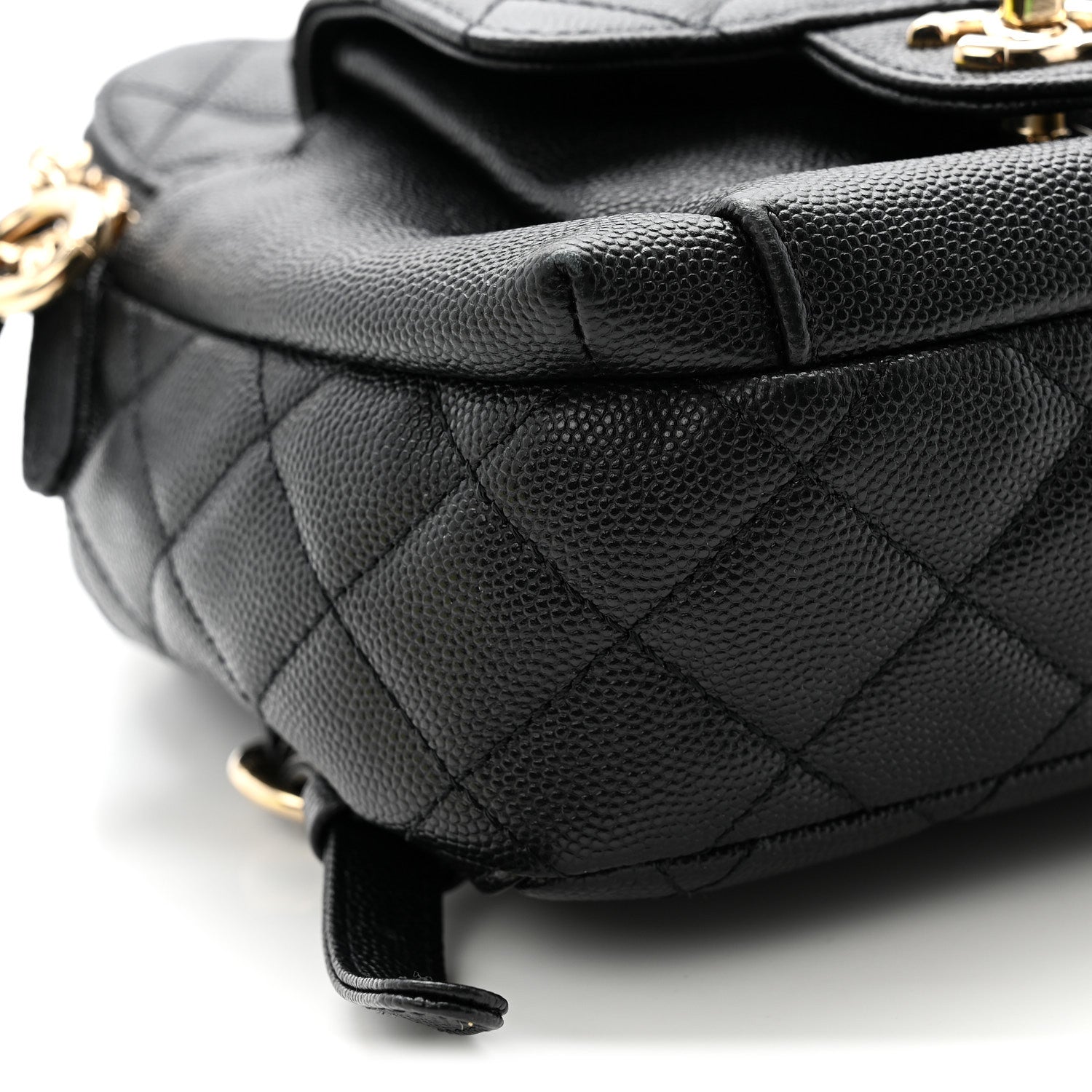 Chanel Caviar Quilted Small CC Day Backpack Black 9 of 10