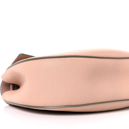 Chloe Grained Lambskin Drew Shoulder Bag Cement Pink 7 of 13