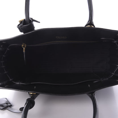 Prada City Calfskin Medium Bibliotheque Tote Black 5 of 10